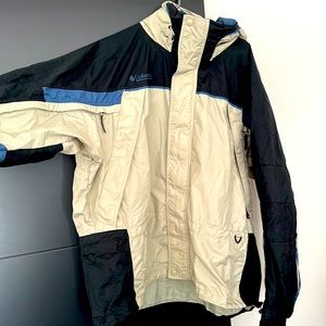 Men’s XL Columbia water resistant shell jacket